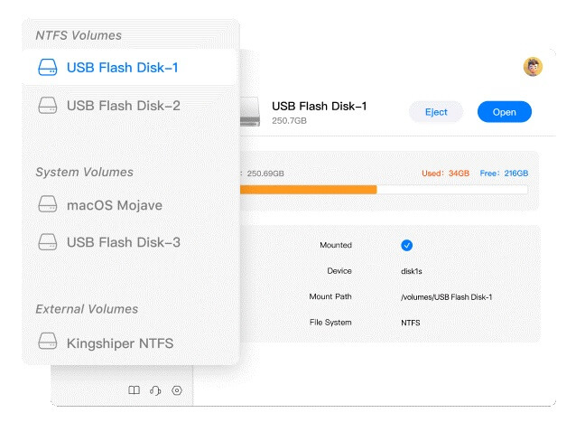 Kingshiper NTFS for Mac download